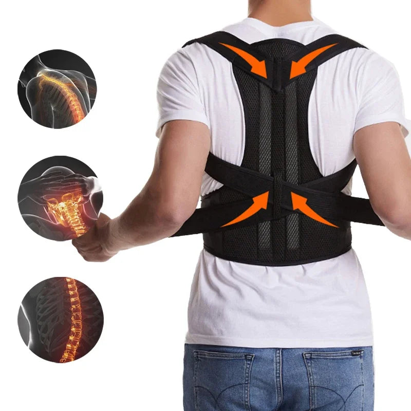 Upper Back Posture Corrector - Breathable & Comfortable